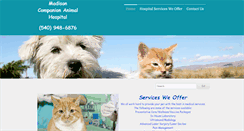 Desktop Screenshot of madisonpetvet.com